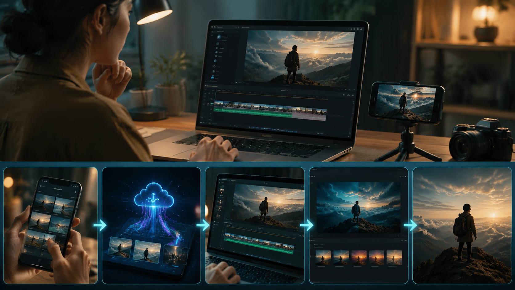 capcut ai video creation workflow