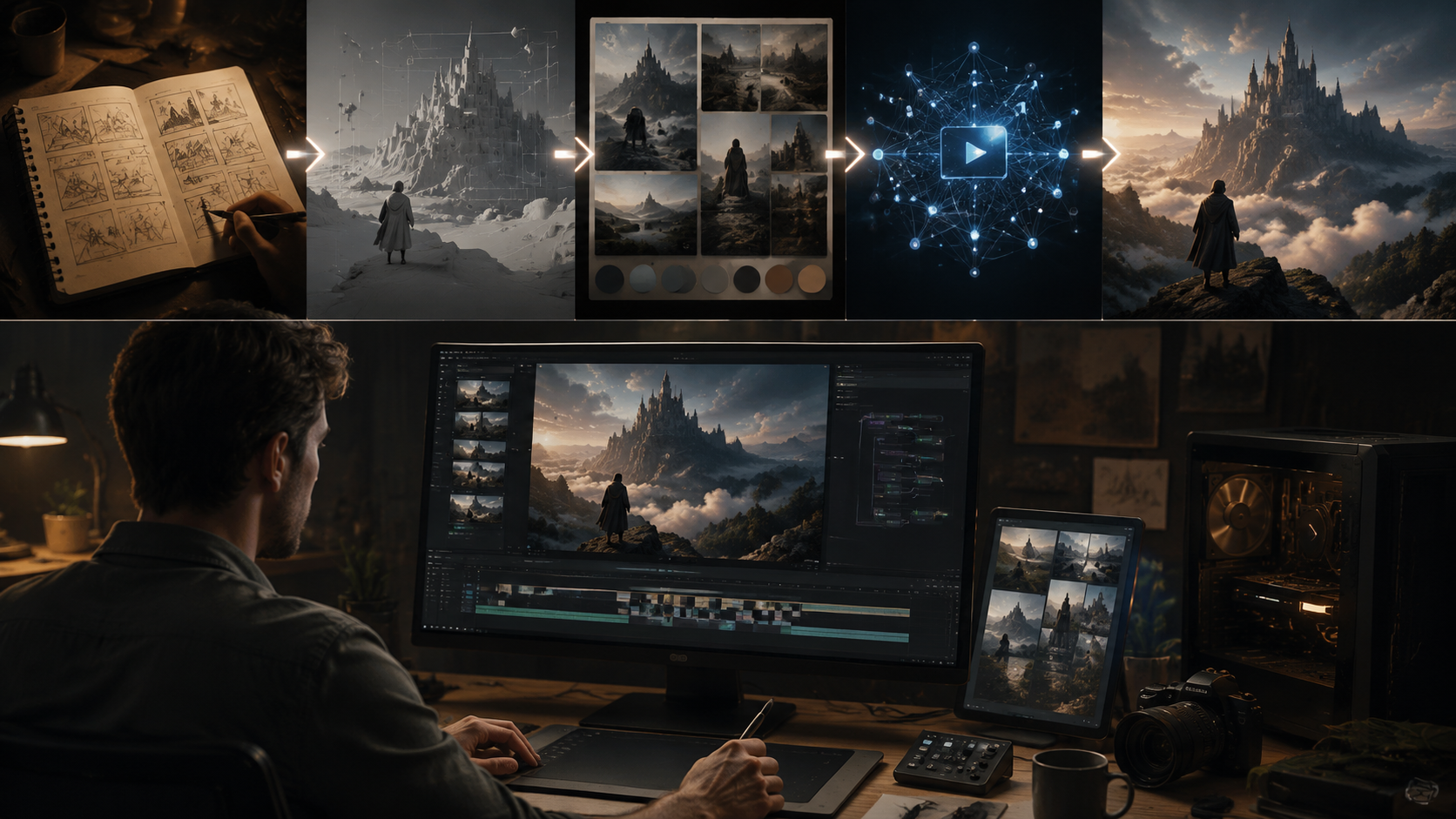 ai video generation creative workflow workflow