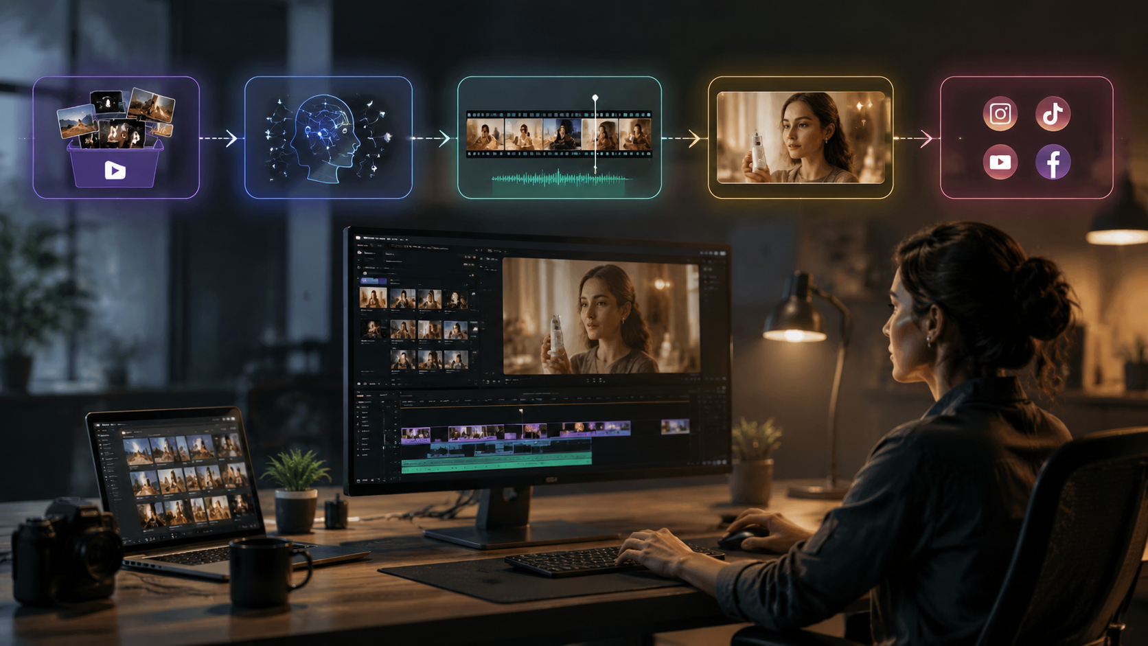 ai video editing for brand promotion workflow