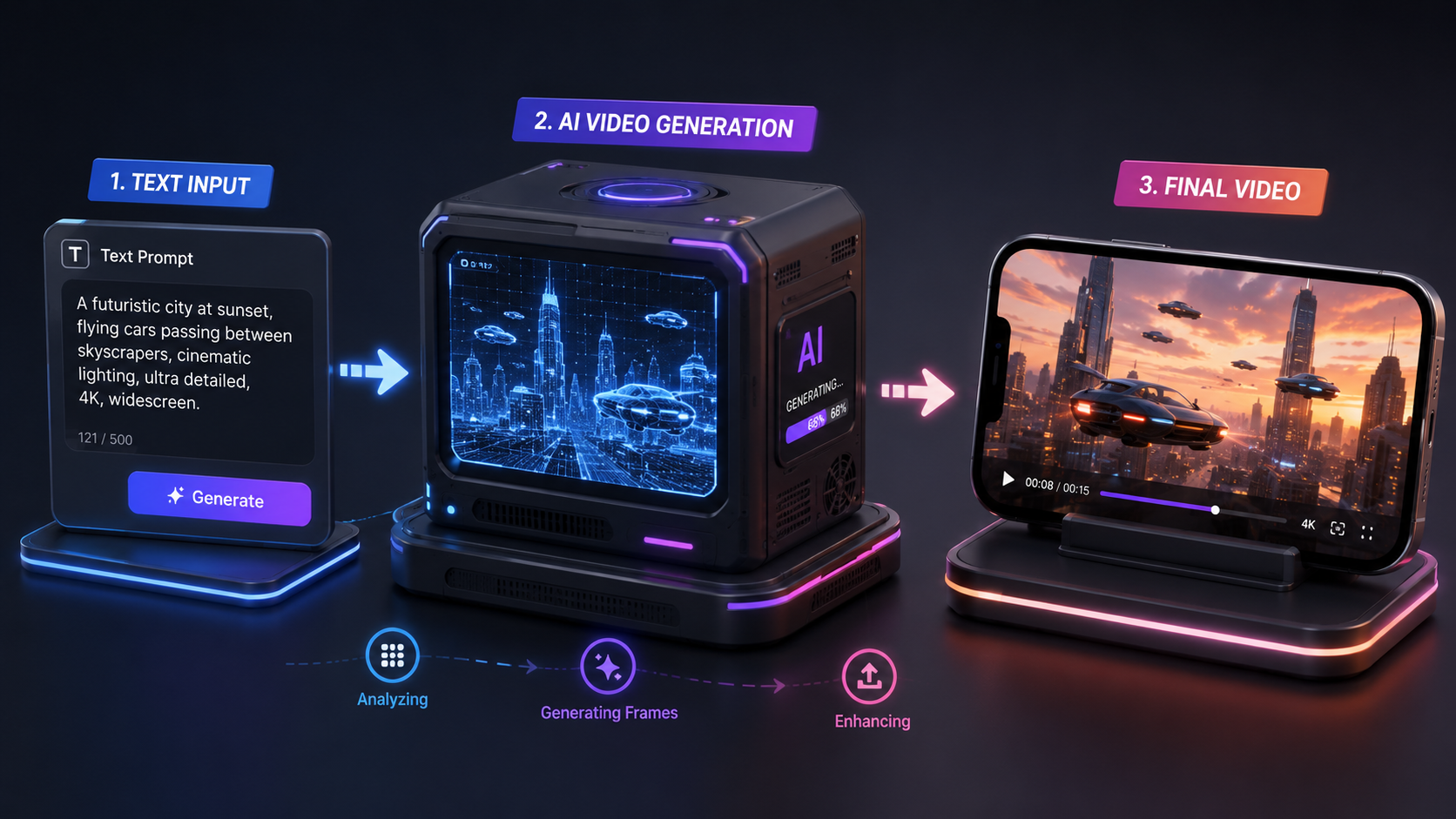 text to video ai for local business workflow