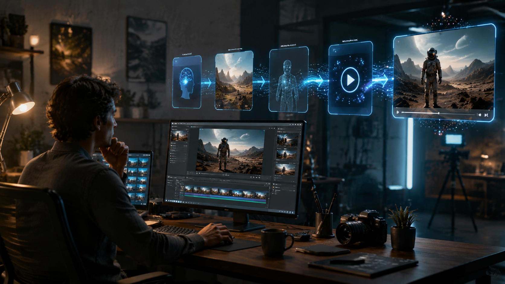 ai powered video generator market growth workflow