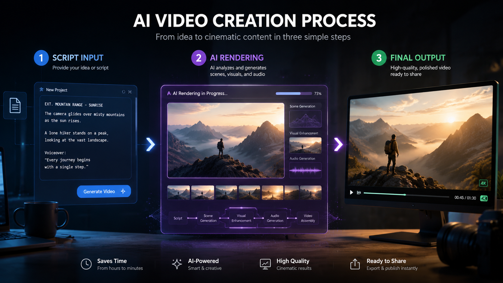 future of content creation with ai video workflow