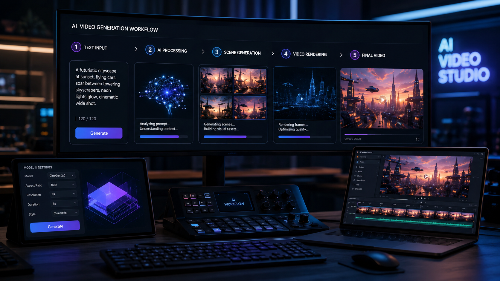 future of ai video generation workflow