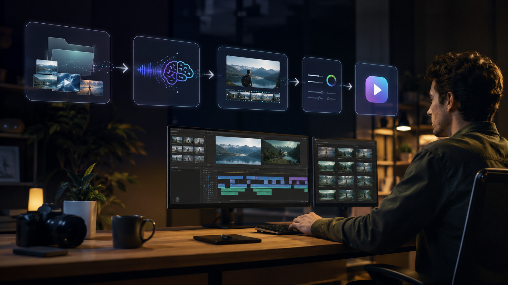 automate video workflow with ai workflow
