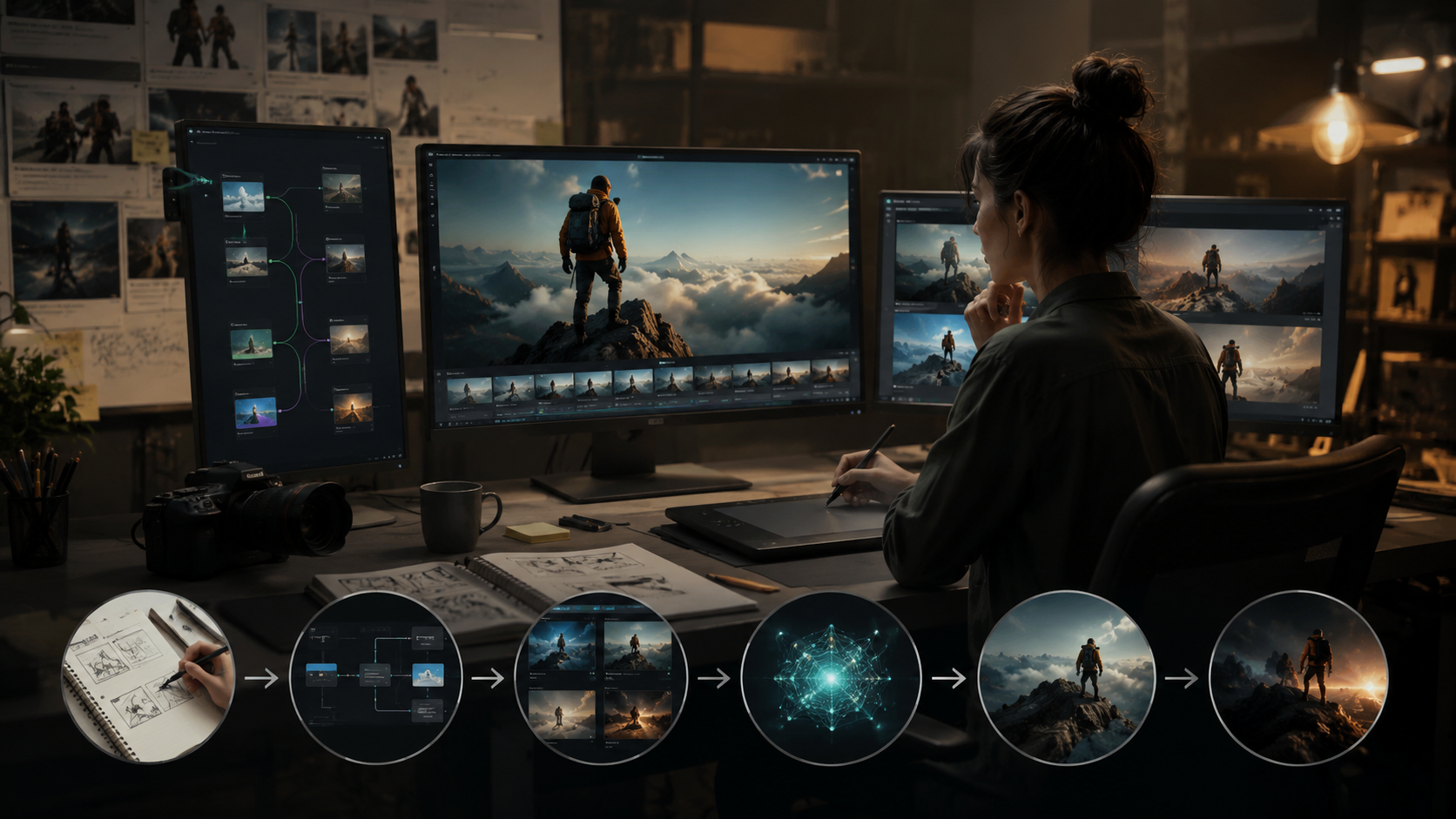 ai video generator creative workflow workflow