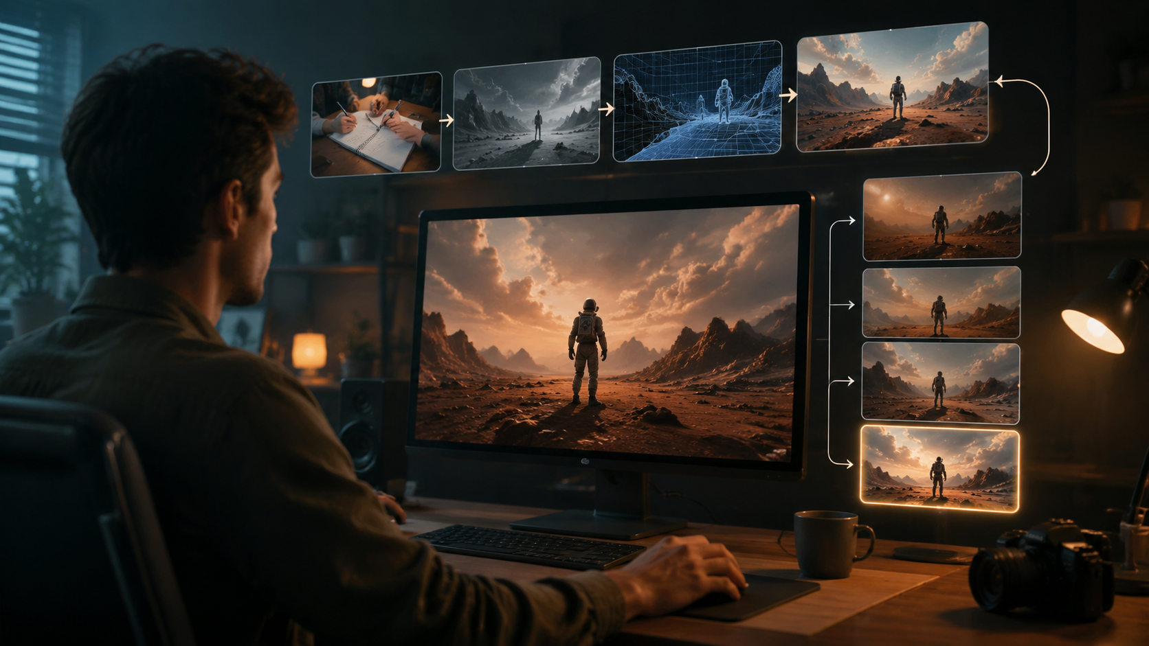 text to video ai with realistic animations workflow
