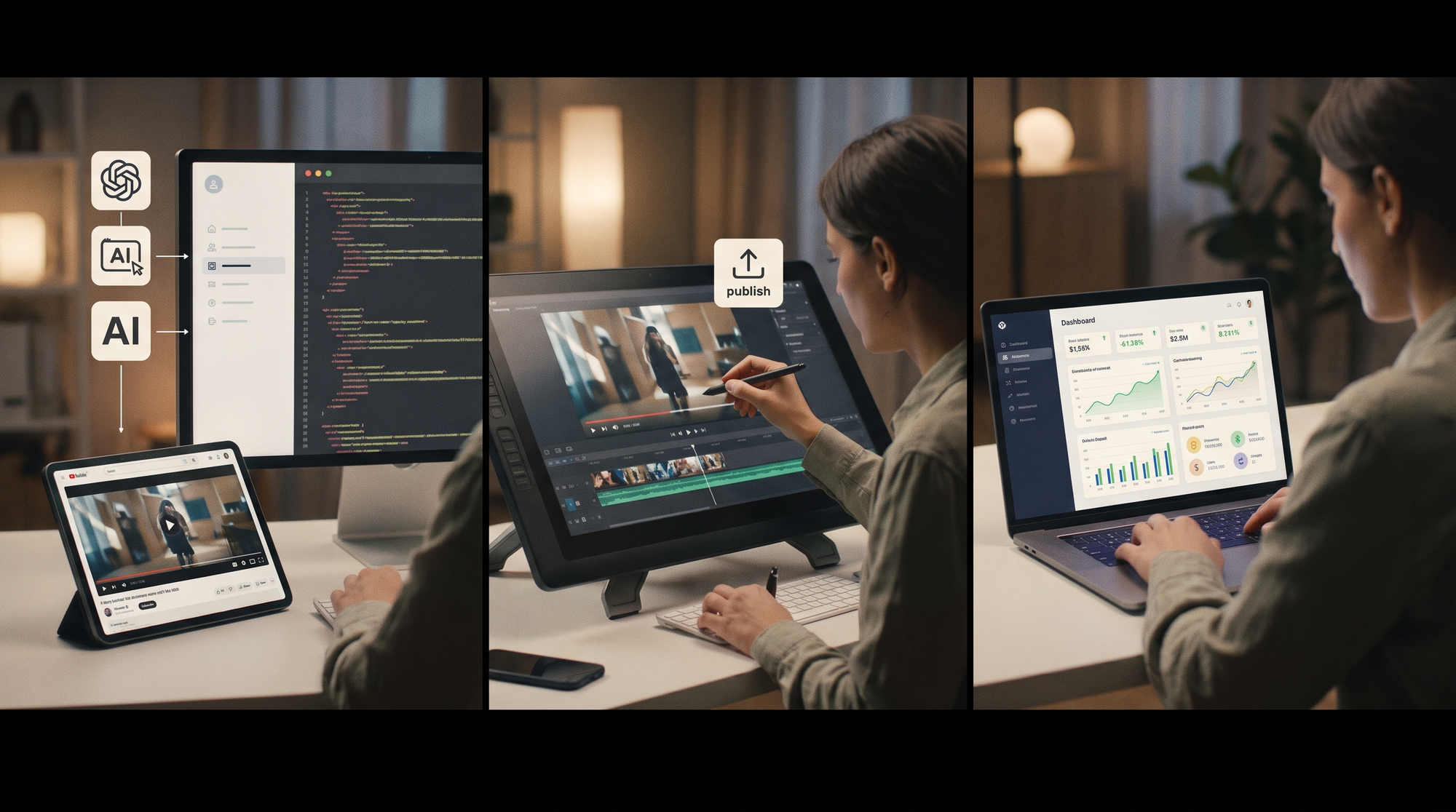 how to monetize ai-generated videos workflow