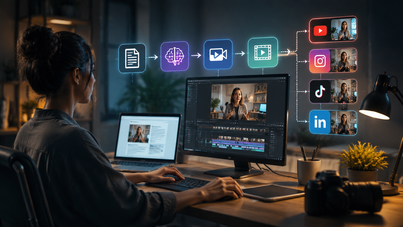 how to repurpose content with ai video tools workflow