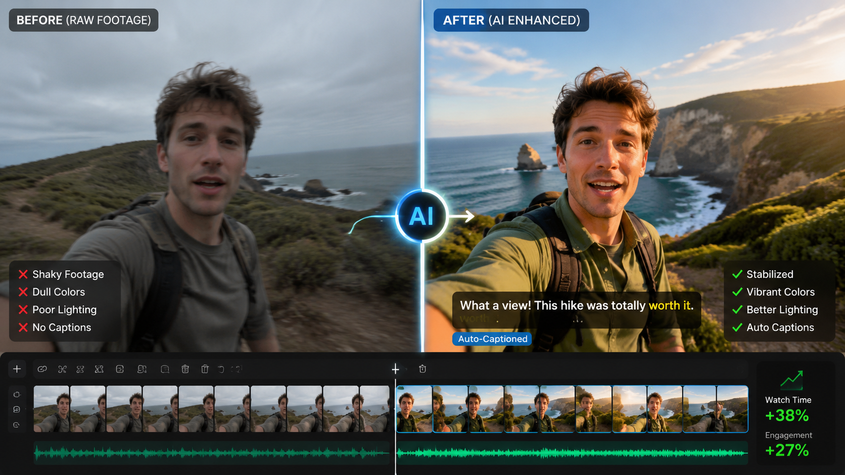 how to edit youtube videos with ai workflow