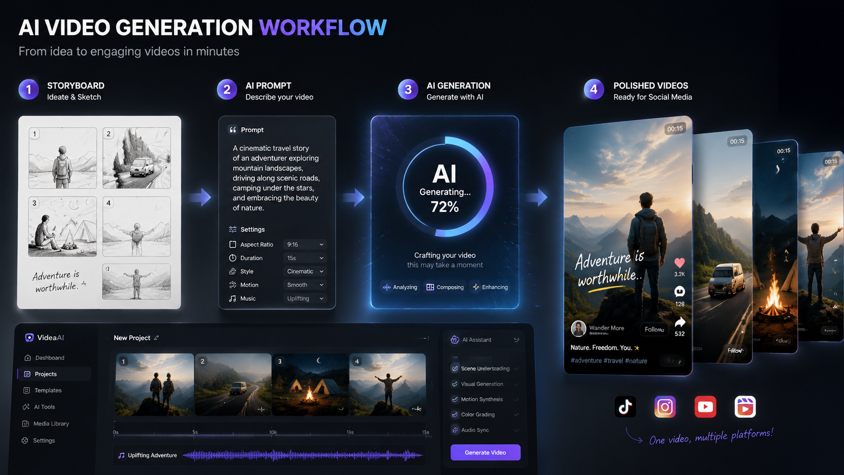 top ai video generators for social media workflow