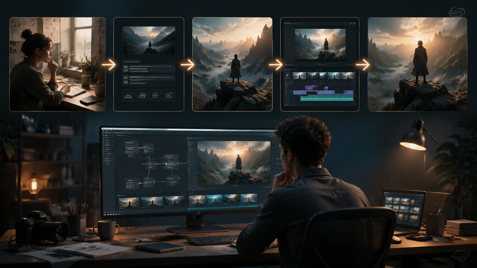 ai video generation workflow workflow
