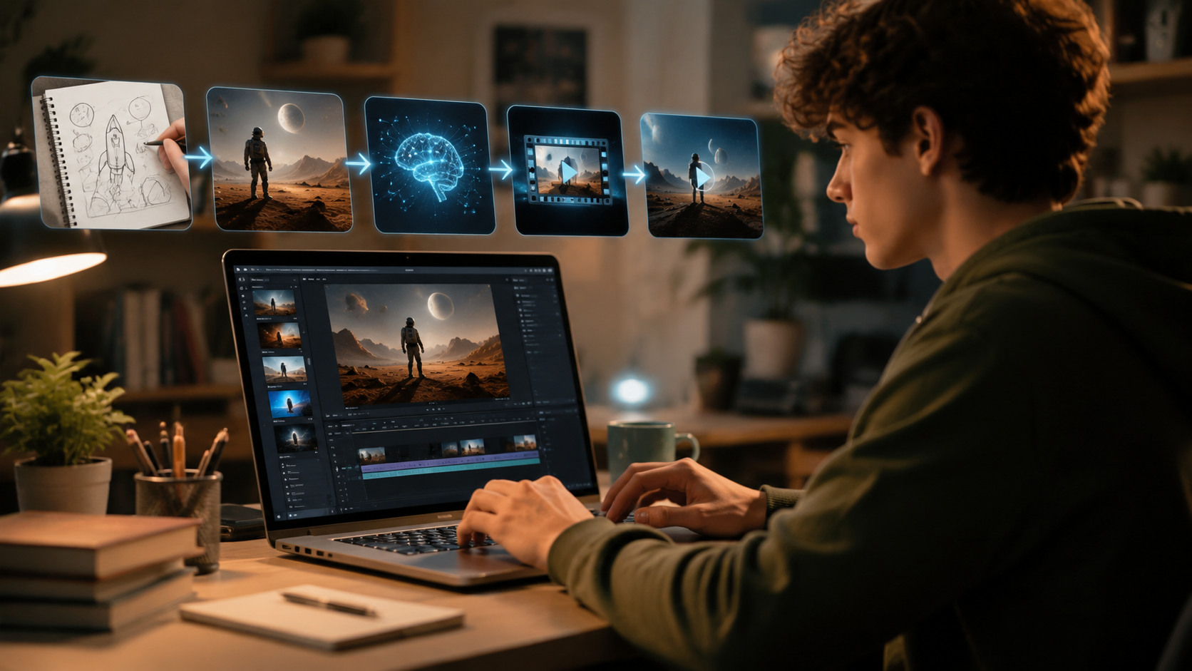 best free ai video generator for students workflow