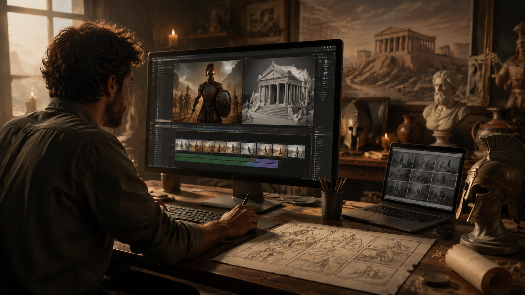 text to video ai for historical content workflow