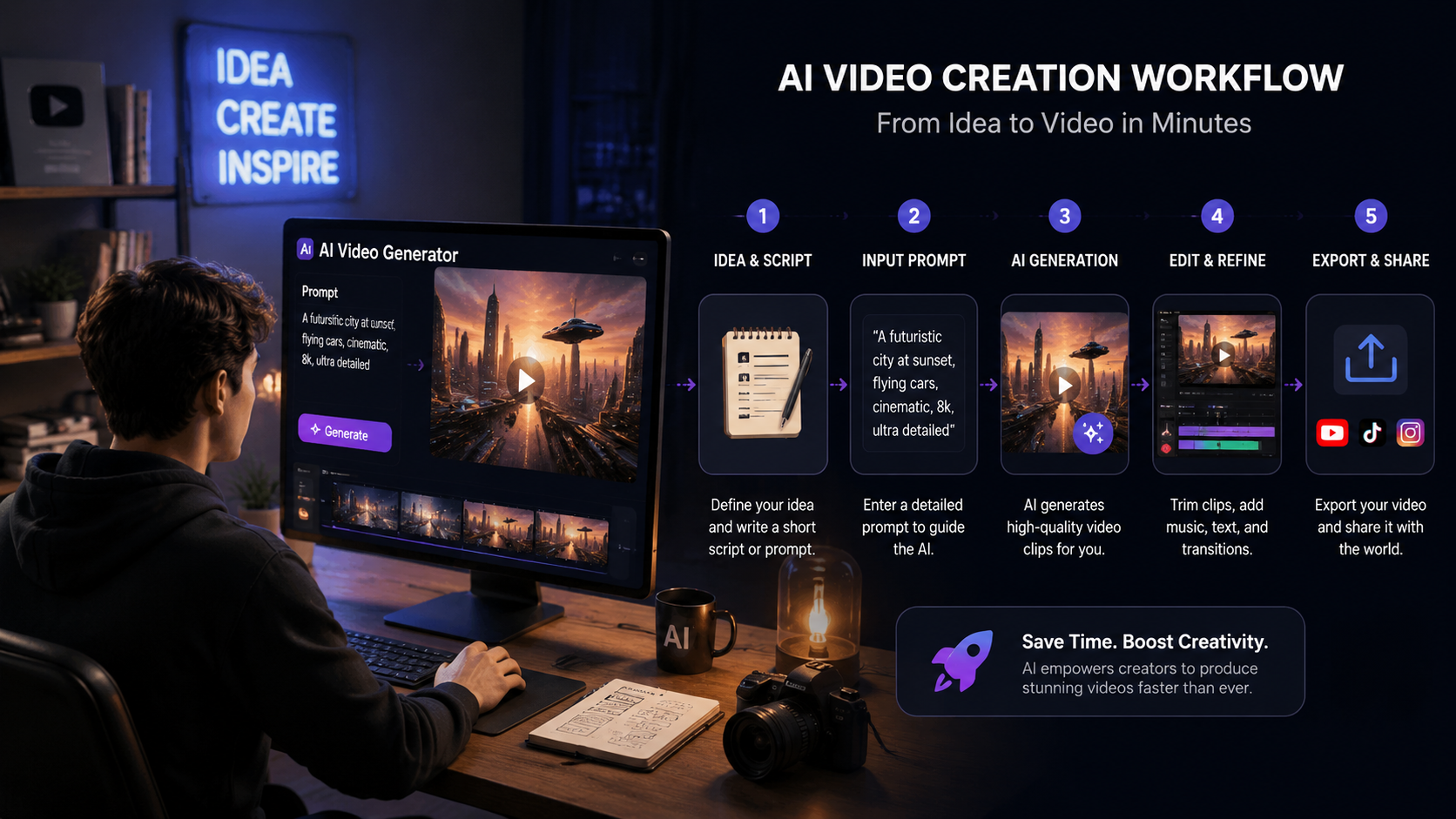 sora substitute ai video generators workflow