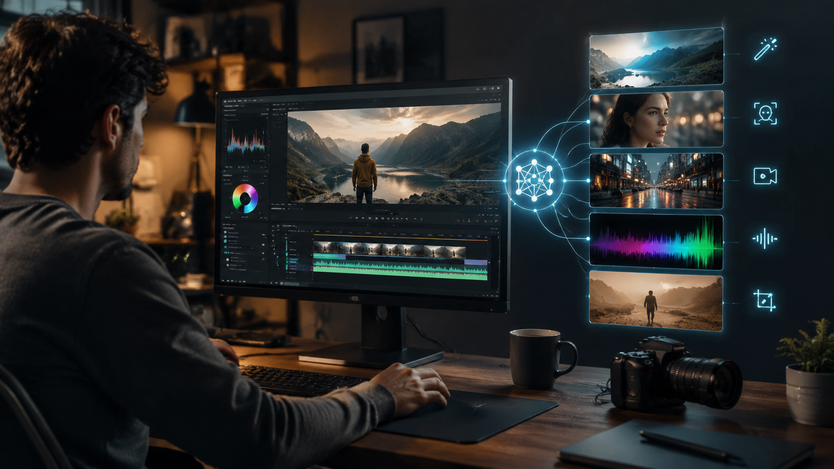 how to enhance videos with ai tools workflow