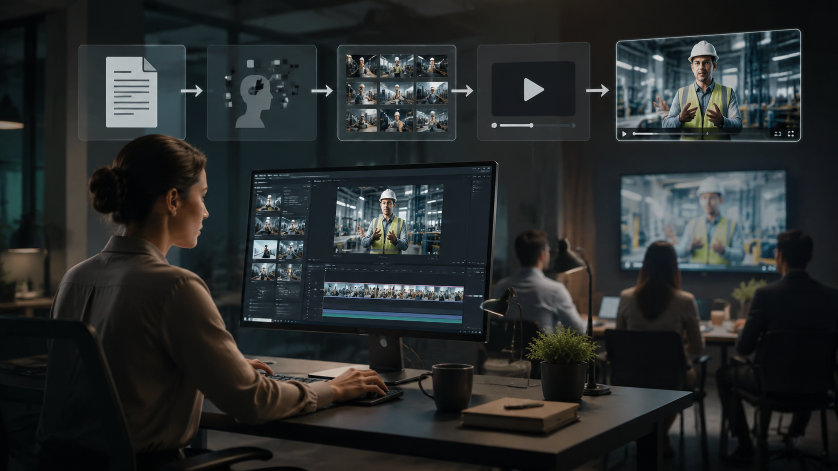 text to video ai for internal training workflow
