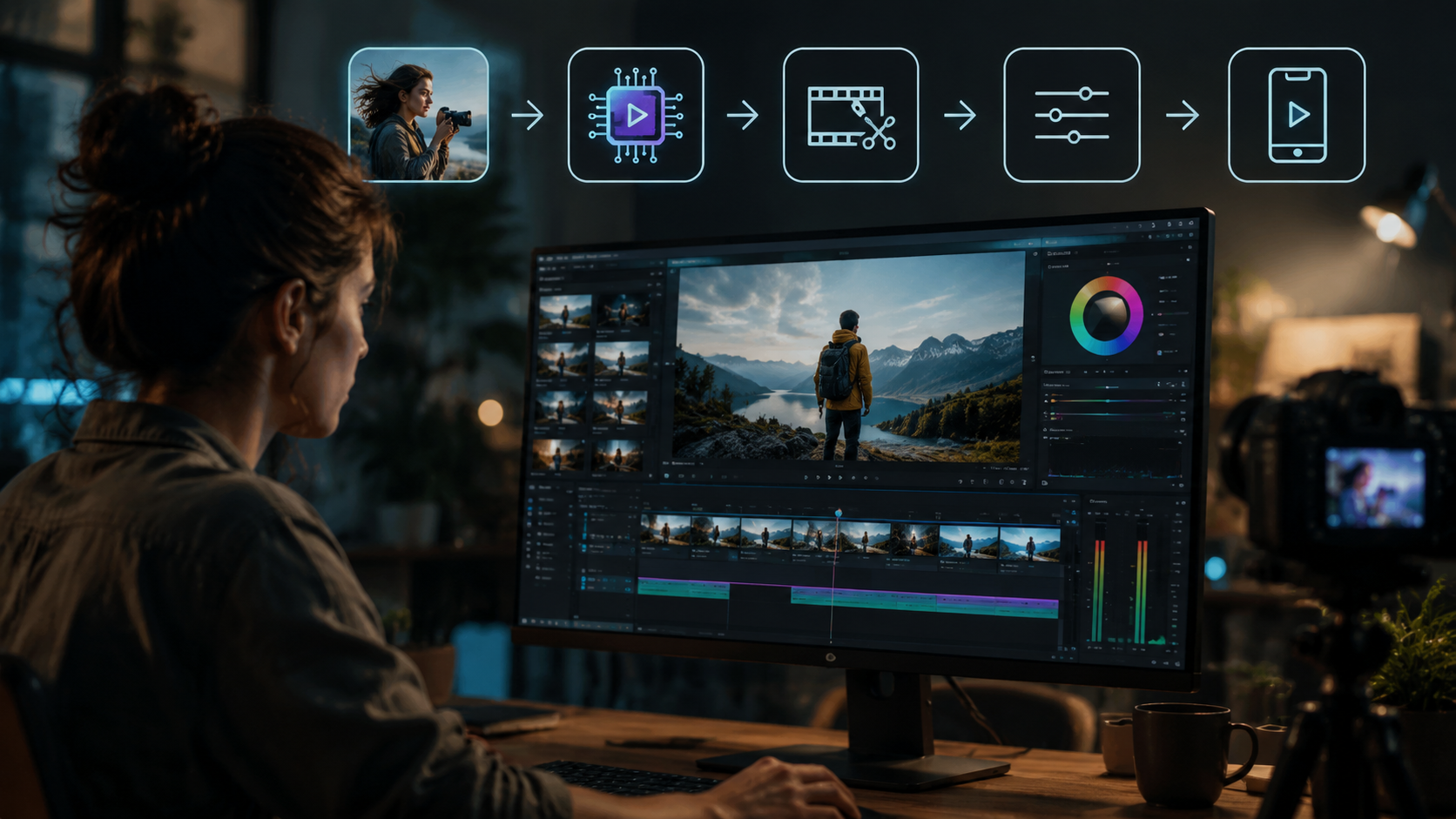 ai video editing tools for social media workflow