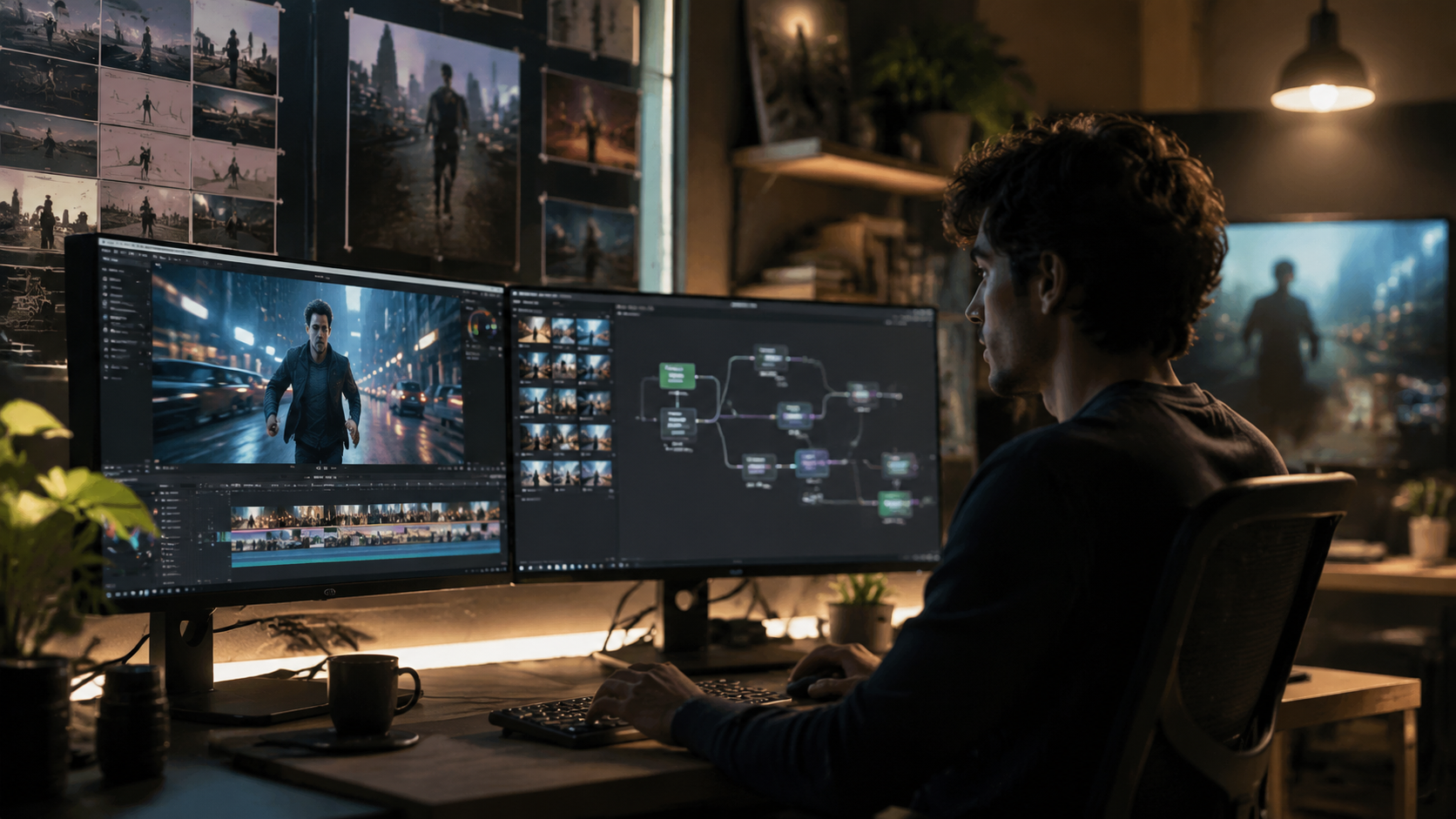 ai video editing for live action clips workflow