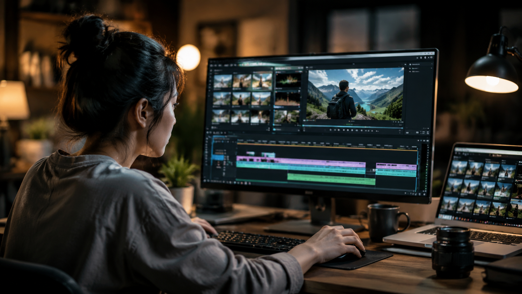ai video editing for beginners free workflow