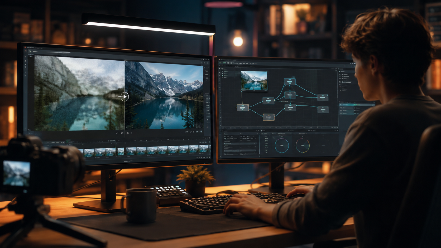 how to enhance low-quality videos with ai workflow