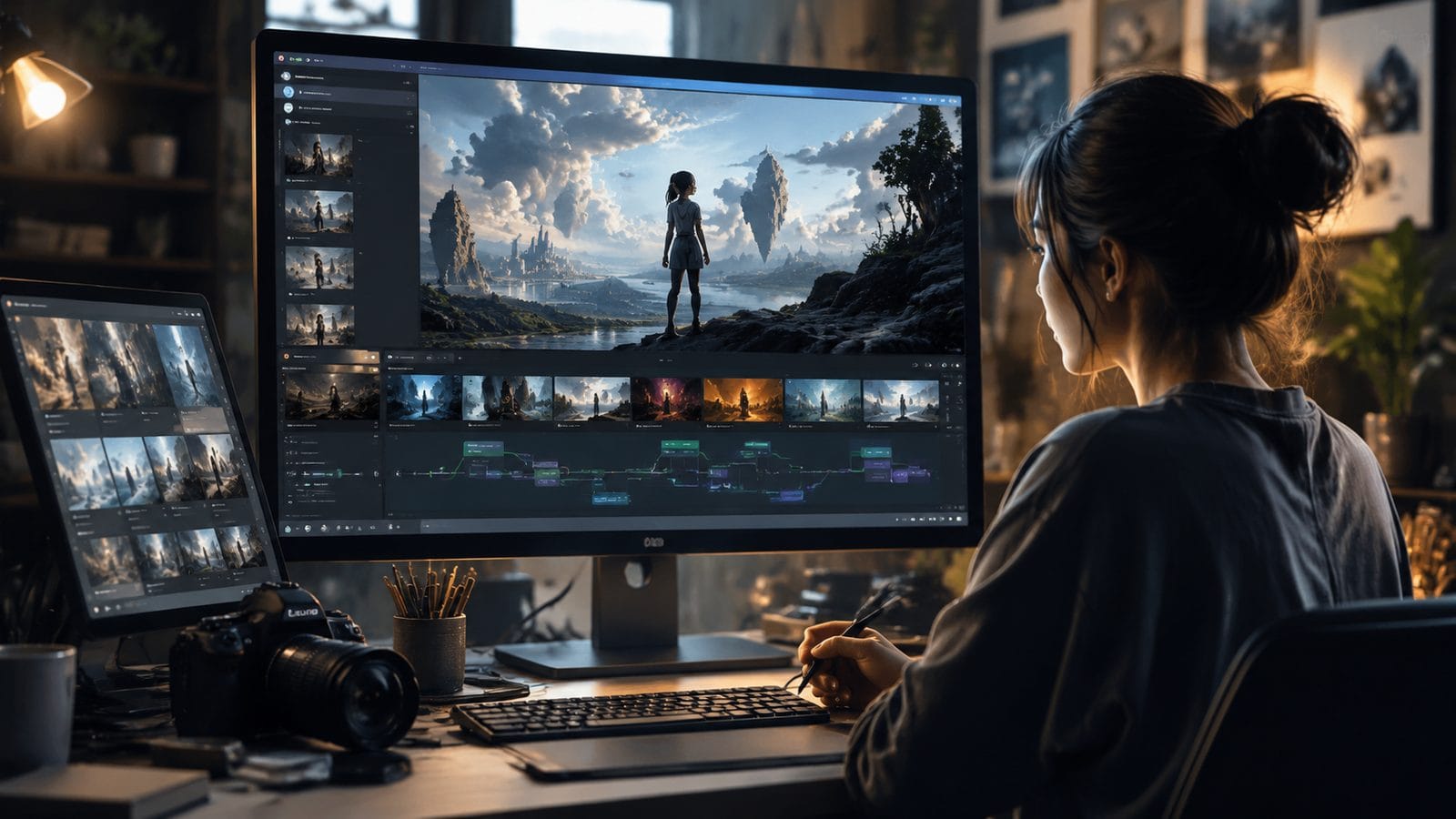 consistent visual creation ai video platform workflow