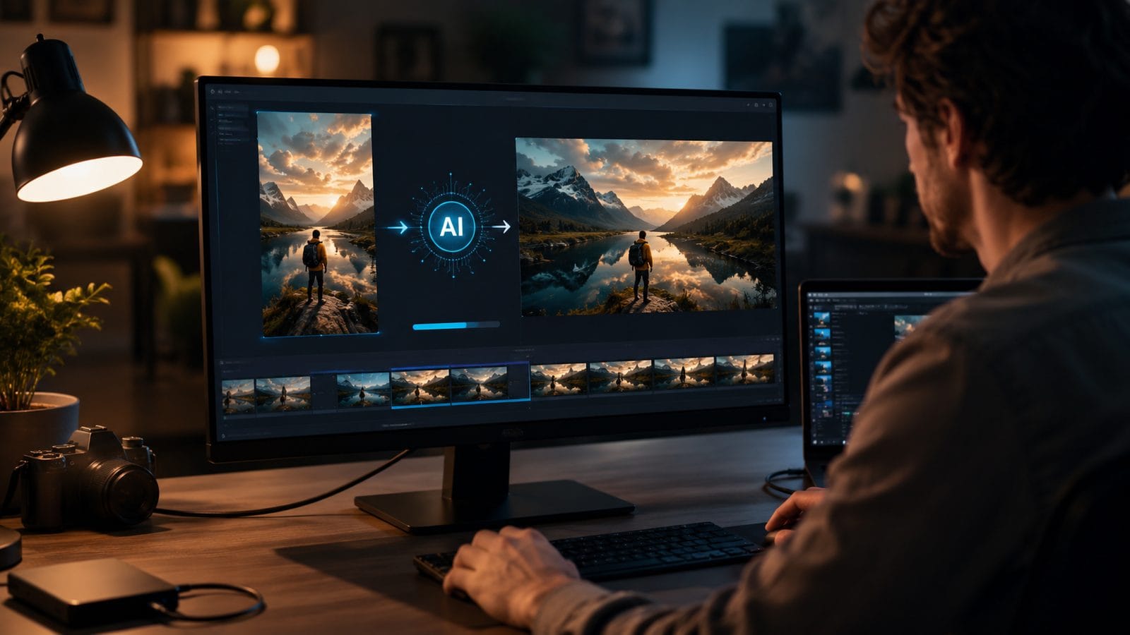 how to resize videos with ai workflow