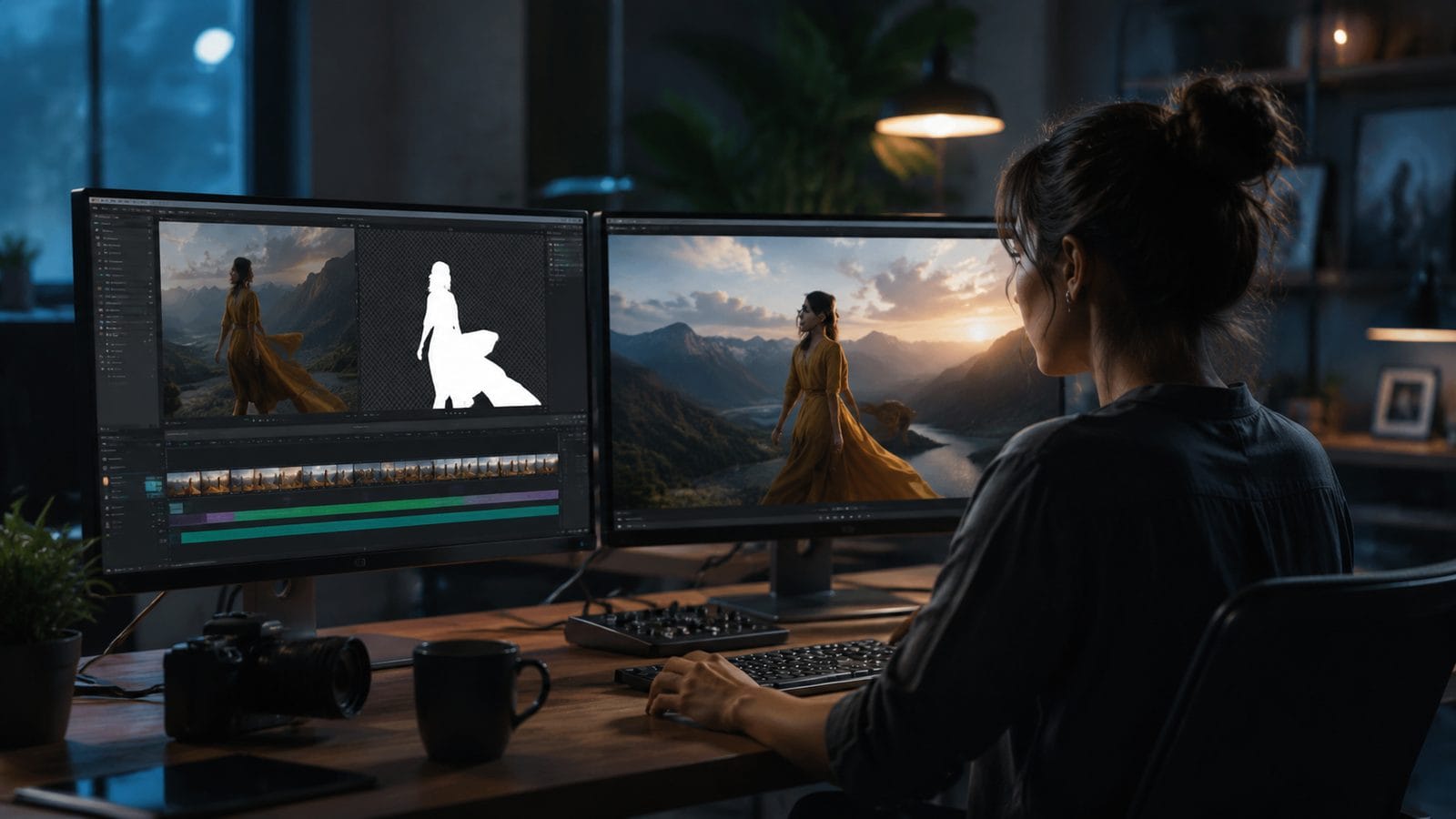 how to remove background with ai video editing workflow