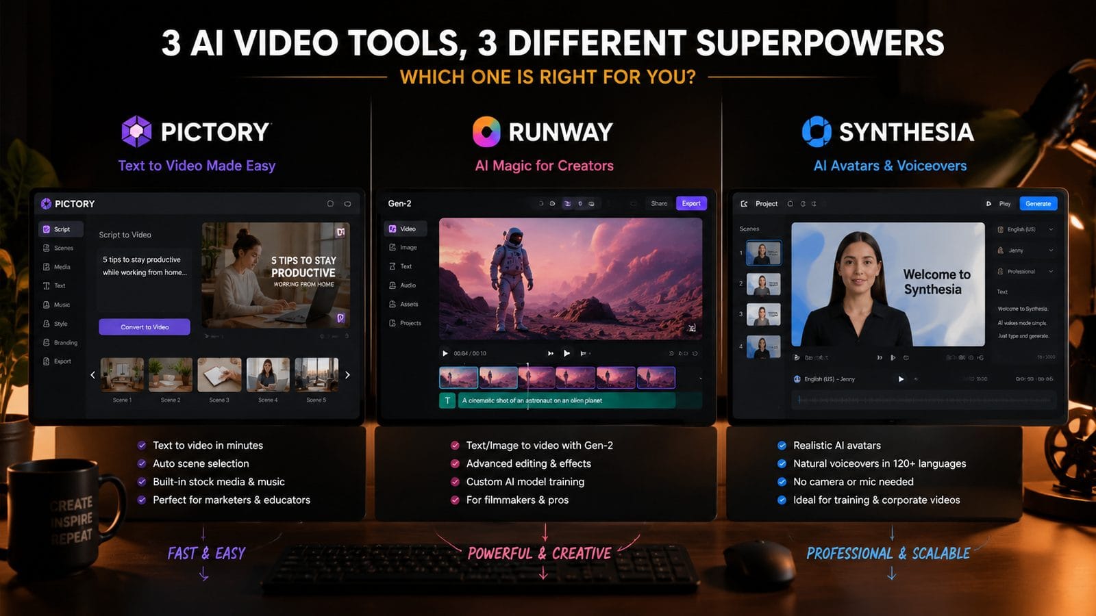 how to choose an ai video tool workflow