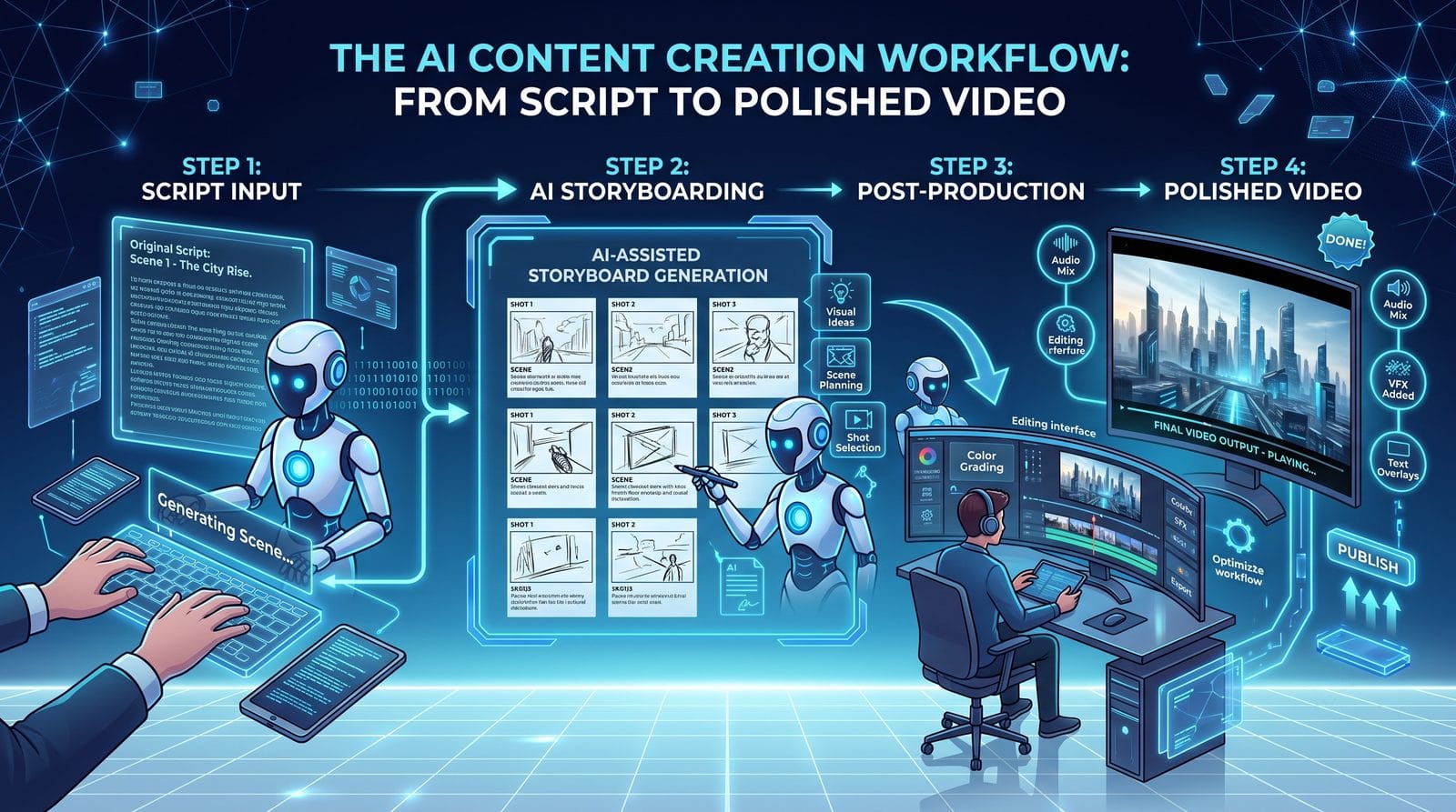 how to make marketing videos with ai workflow