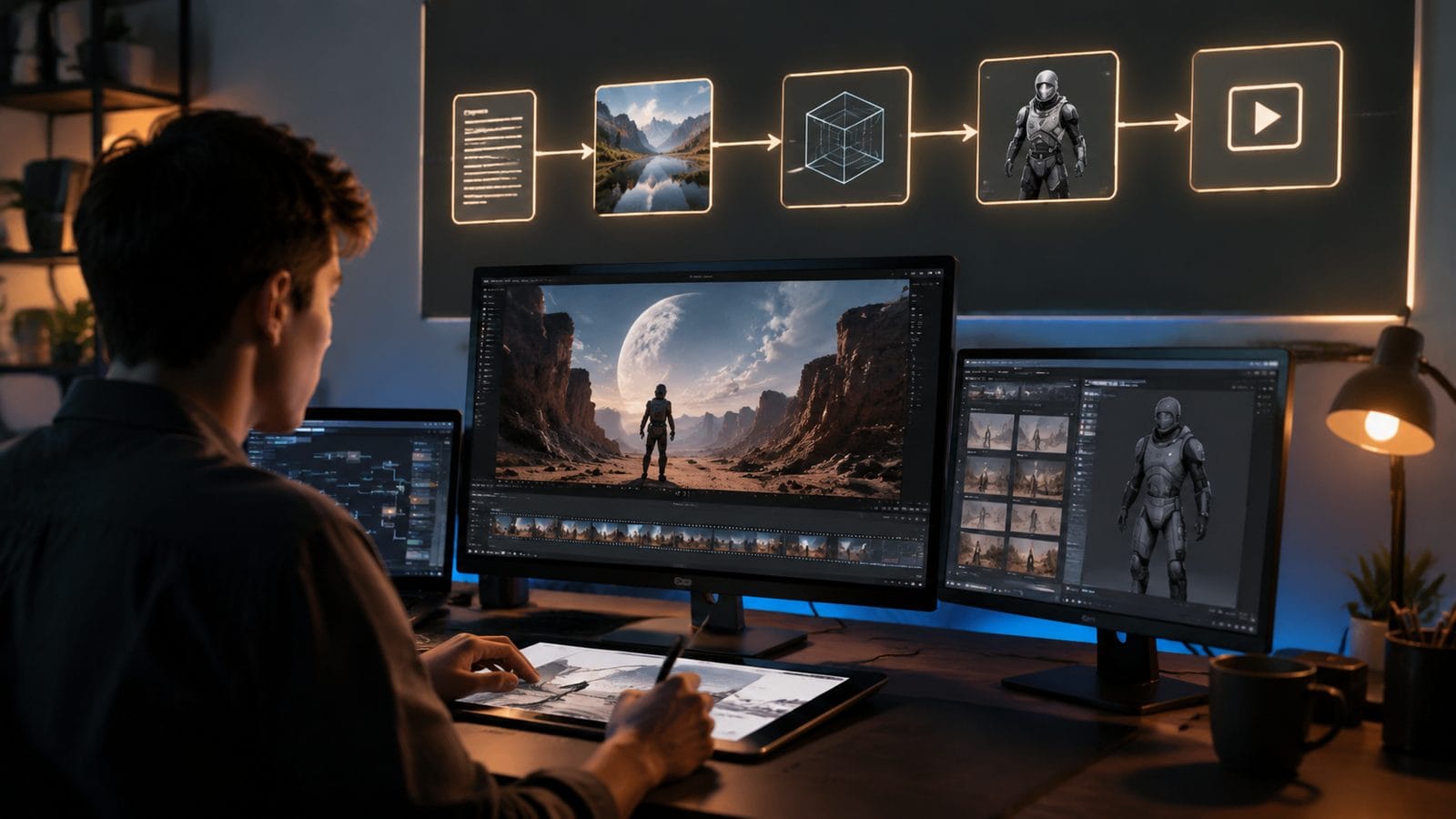 vivideo.ai multi-model workflow workflow
