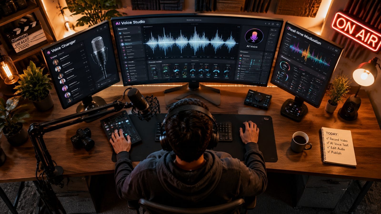 ai avatar and voice tools workflow