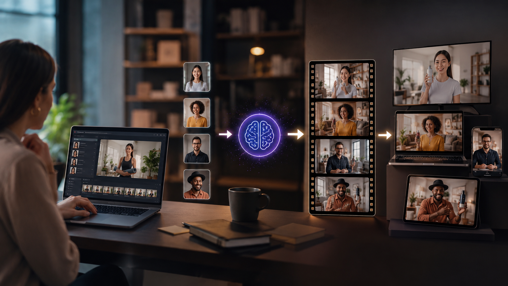 ai video generator for personalized marketing workflow