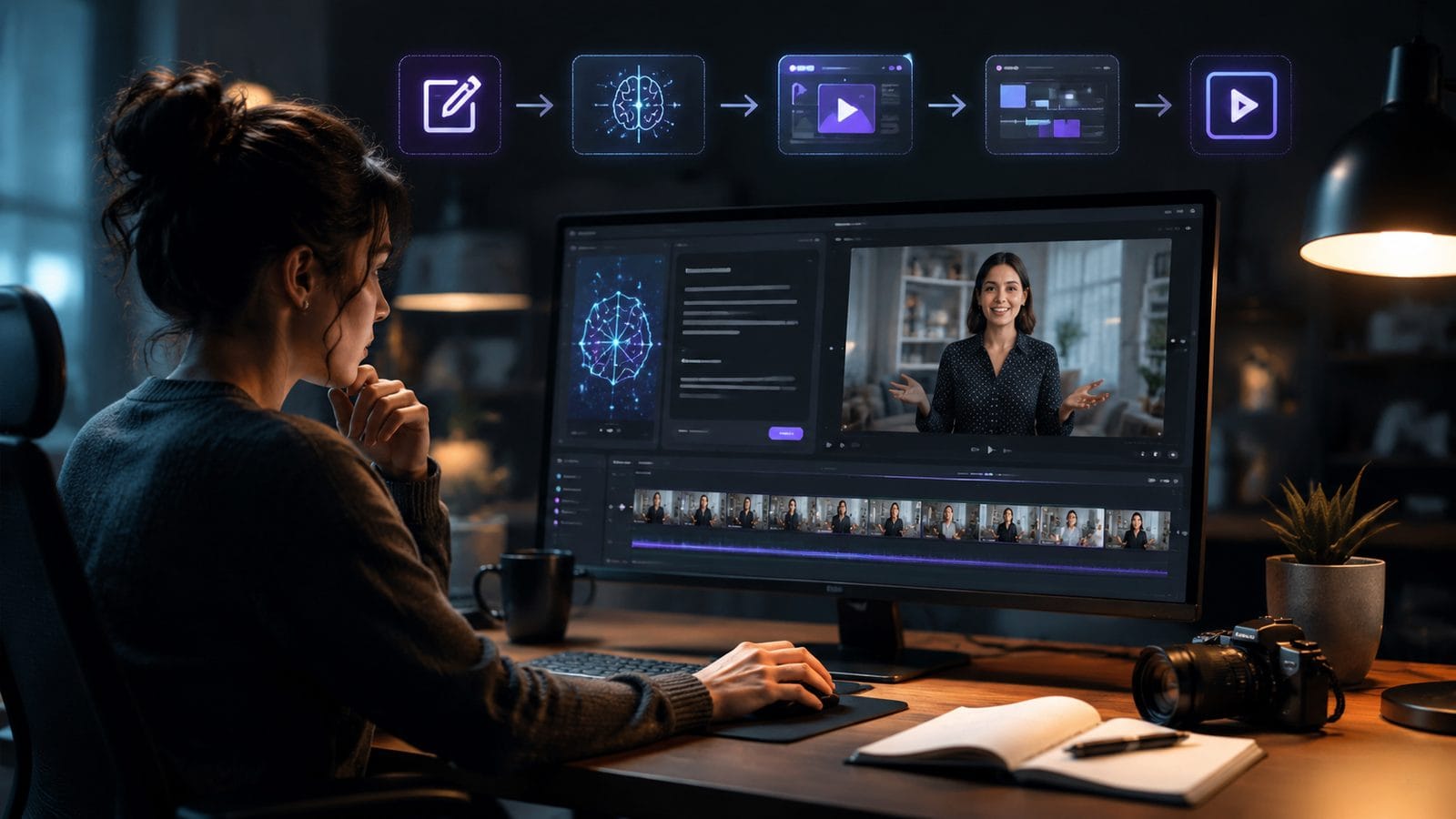 text to video ai for webinar content workflow