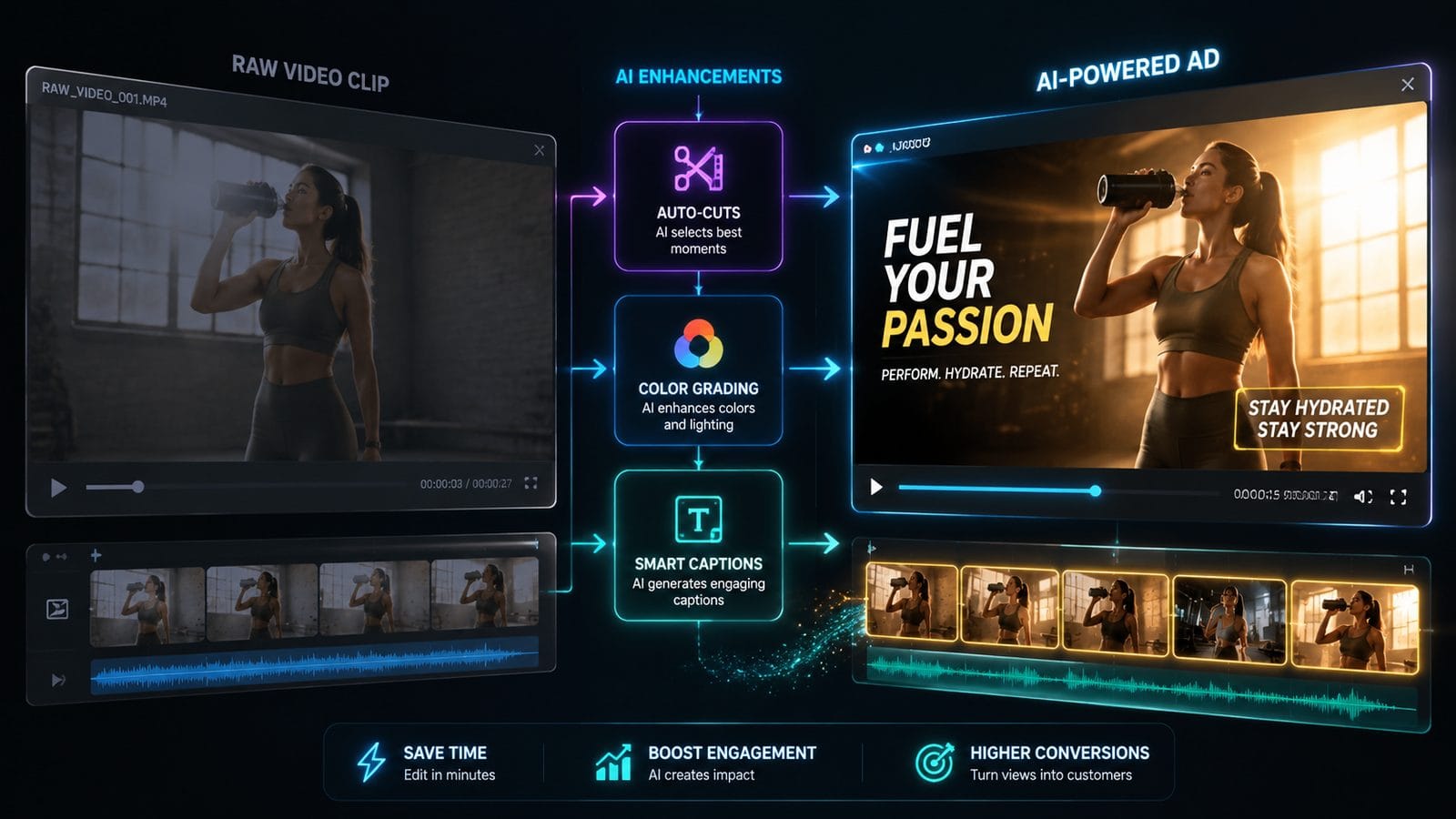 ai video editing tools for marketers workflow