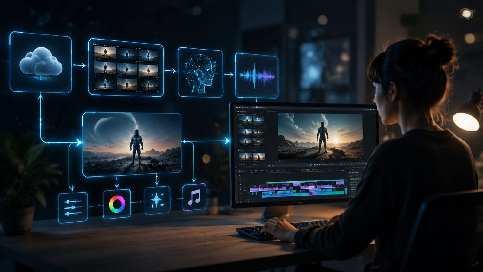 vivideo ai platform features workflow