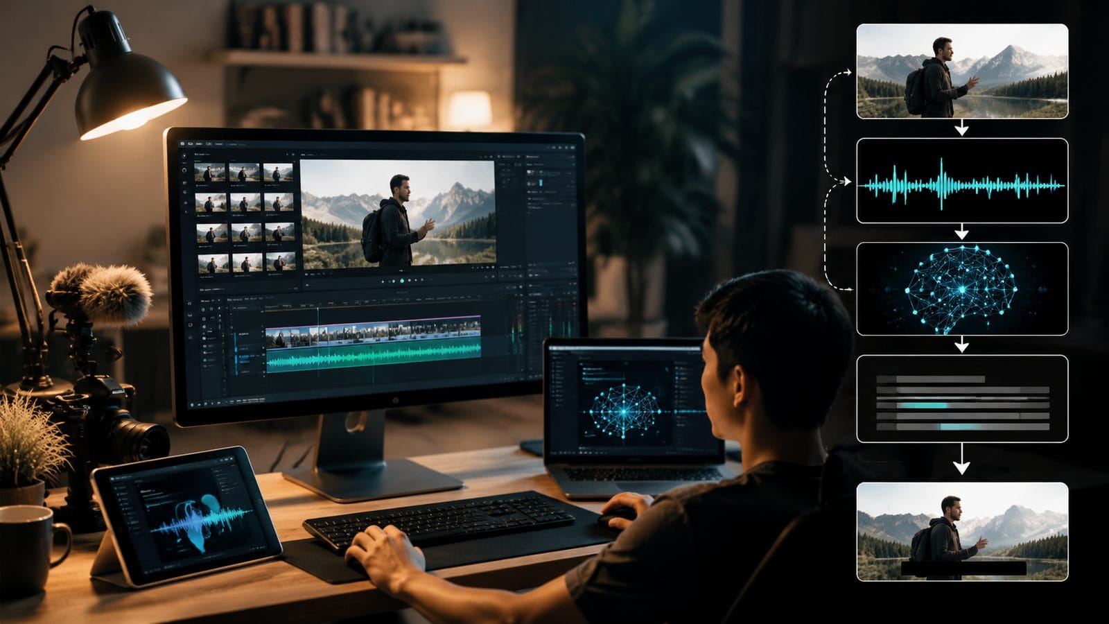 how to generate subtitles with ai video workflow