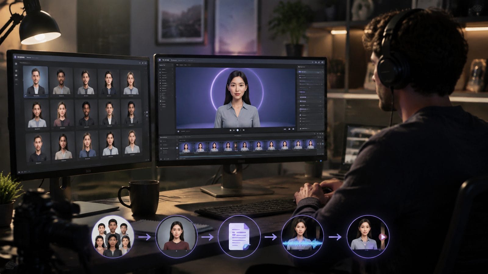 ai video generator avatar tools workflow