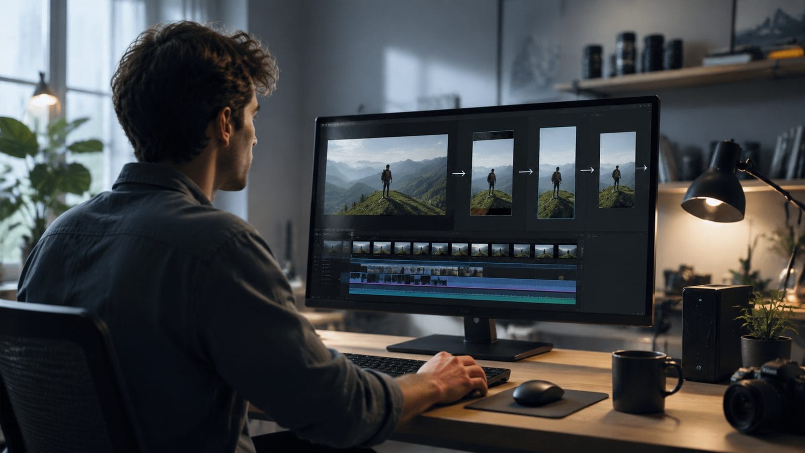 how to resize videos using ai tools workflow