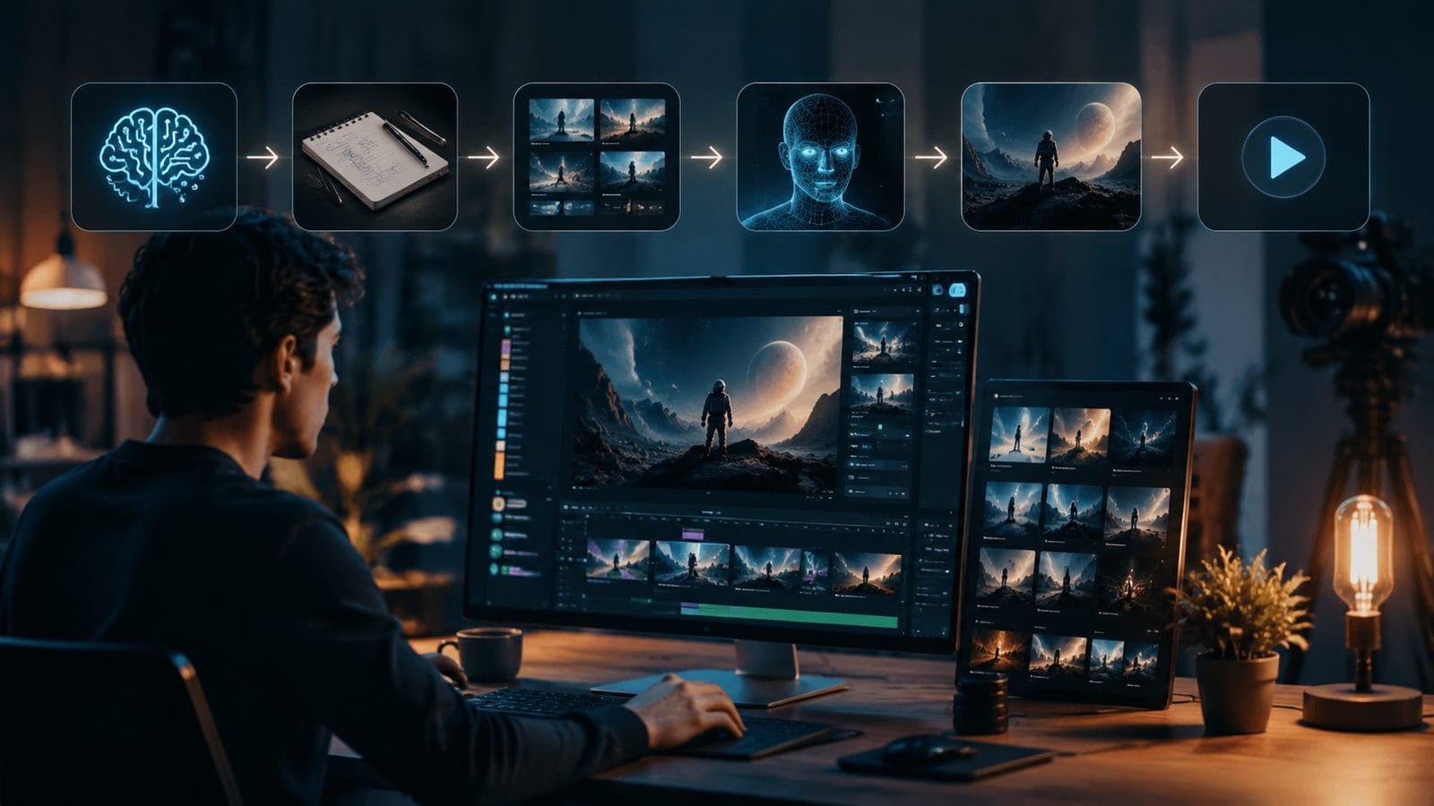 ai video generation automation workflow