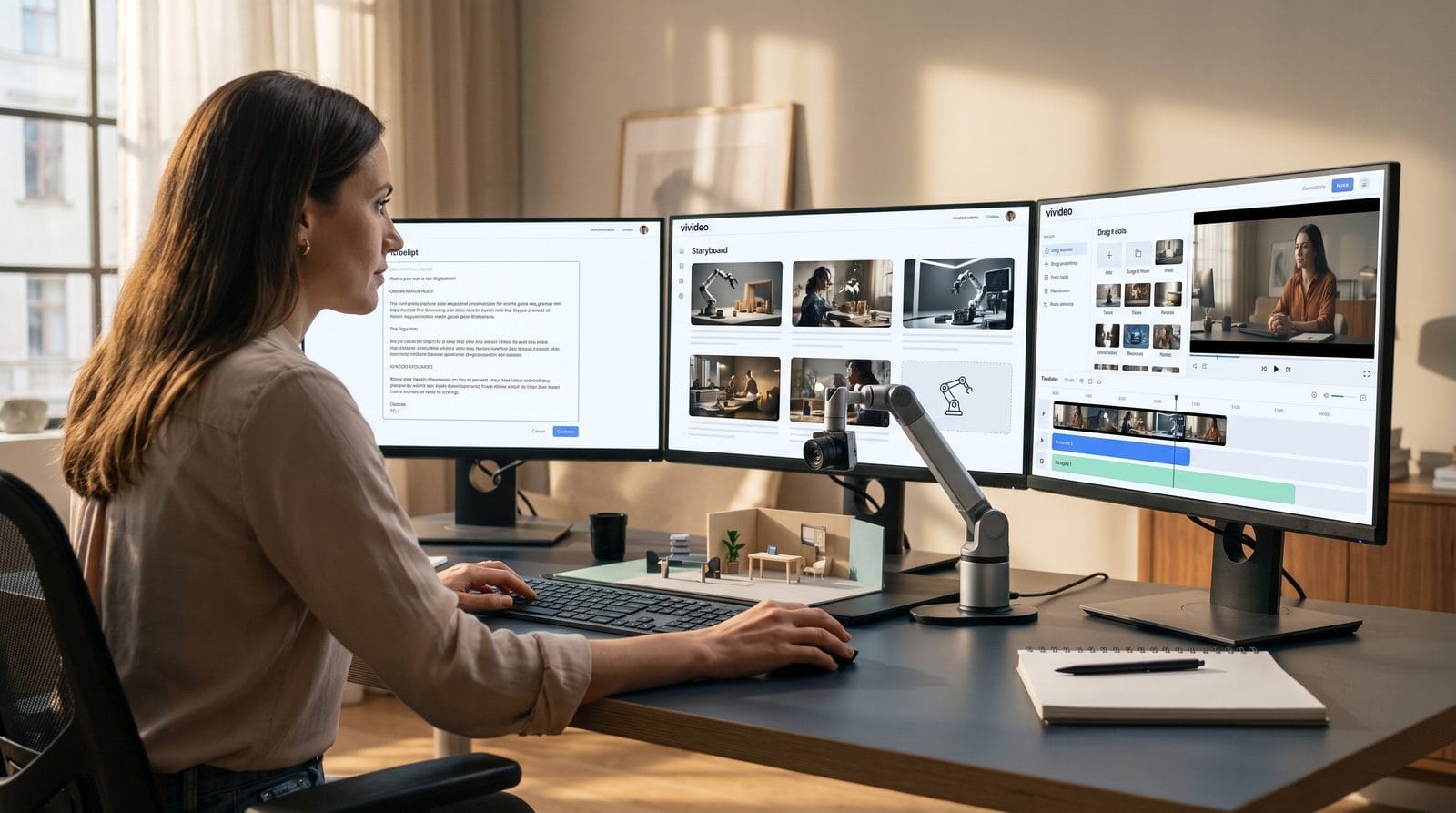 vivideo ai video platform tools workflow