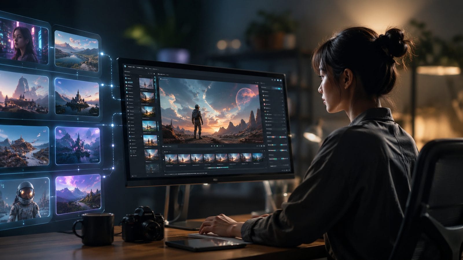 ai video maker with templates workflow