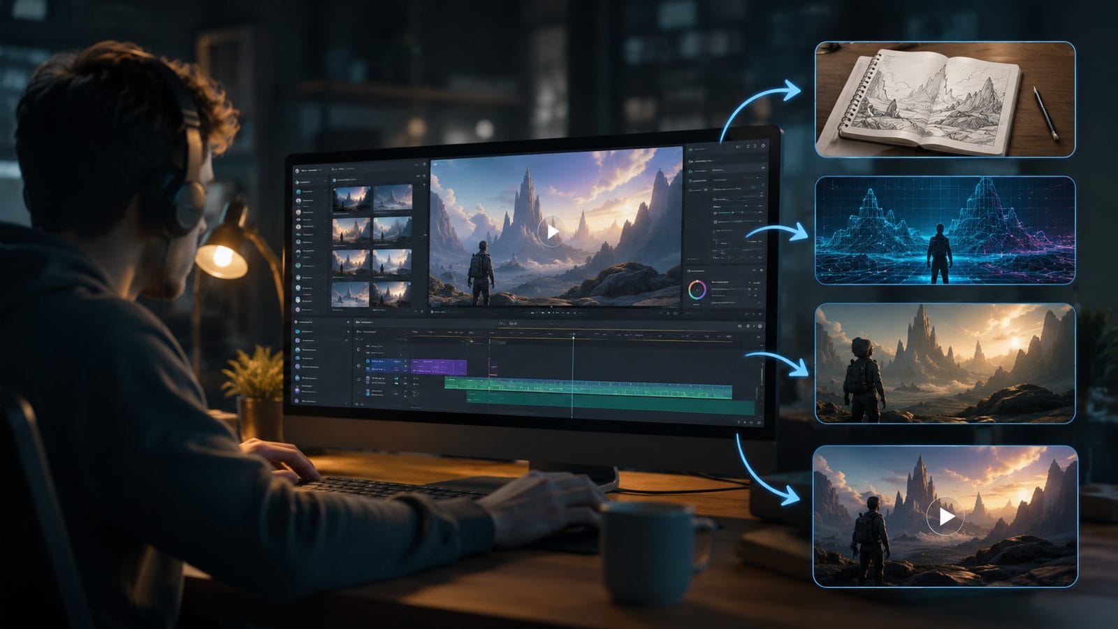 how to create personalized ai videos workflow