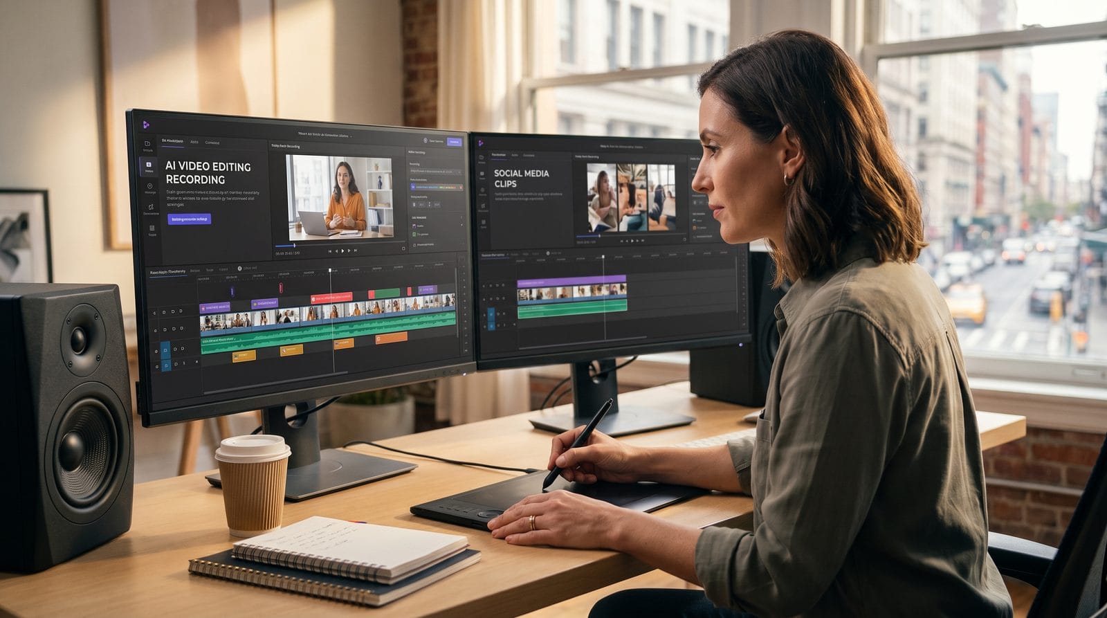 ai video editing for webinar clips workflow