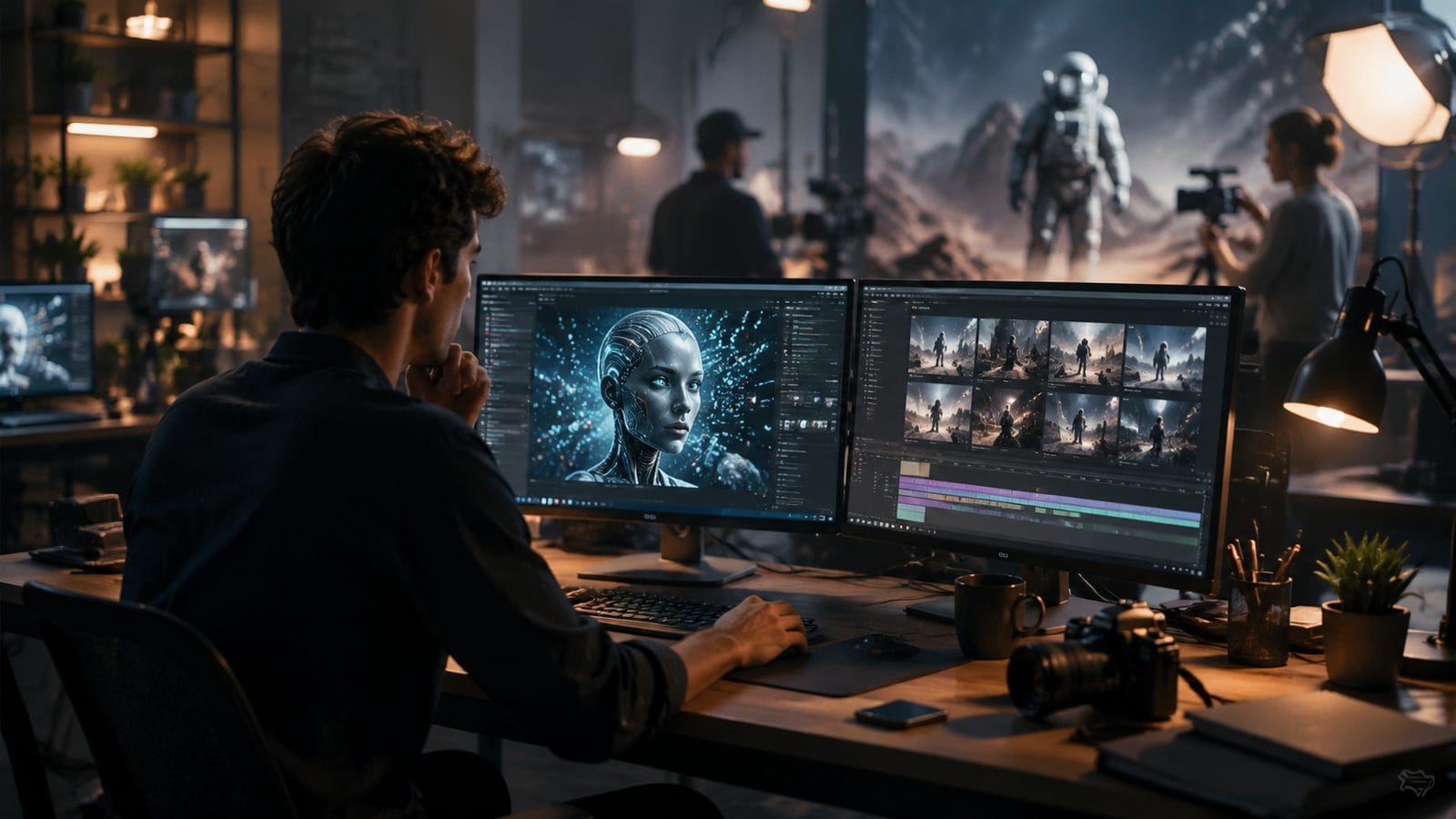 text to video ai vs human creators workflow