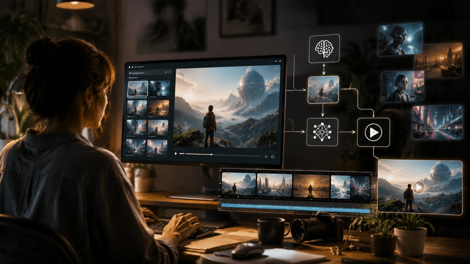 how to create ai videos without skills workflow