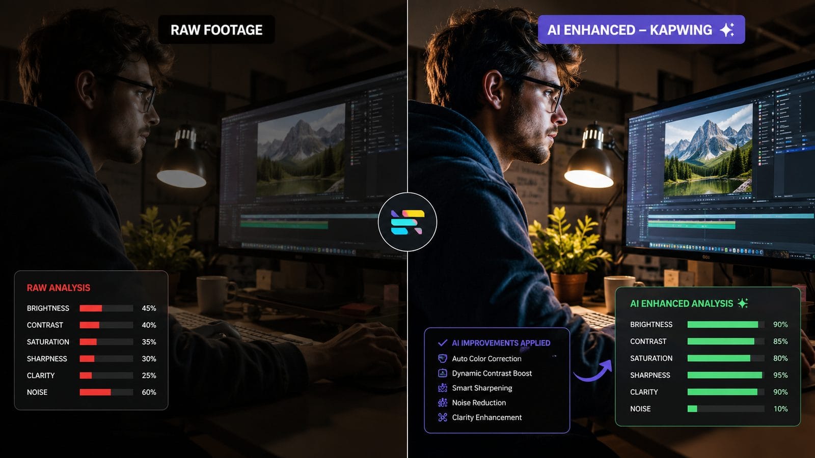 kapwing ai video editor review workflow