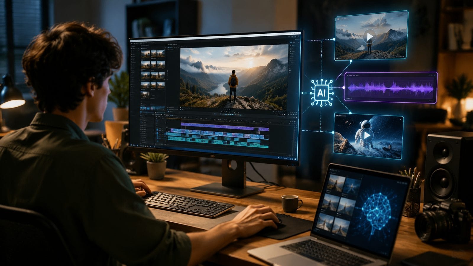 free ai video tools workflow