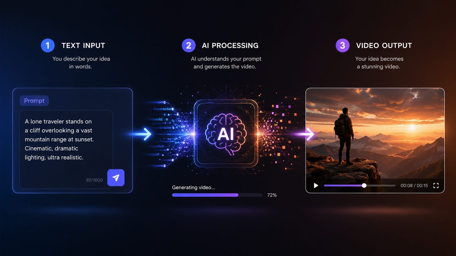 text to video ai for non-technical users workflow