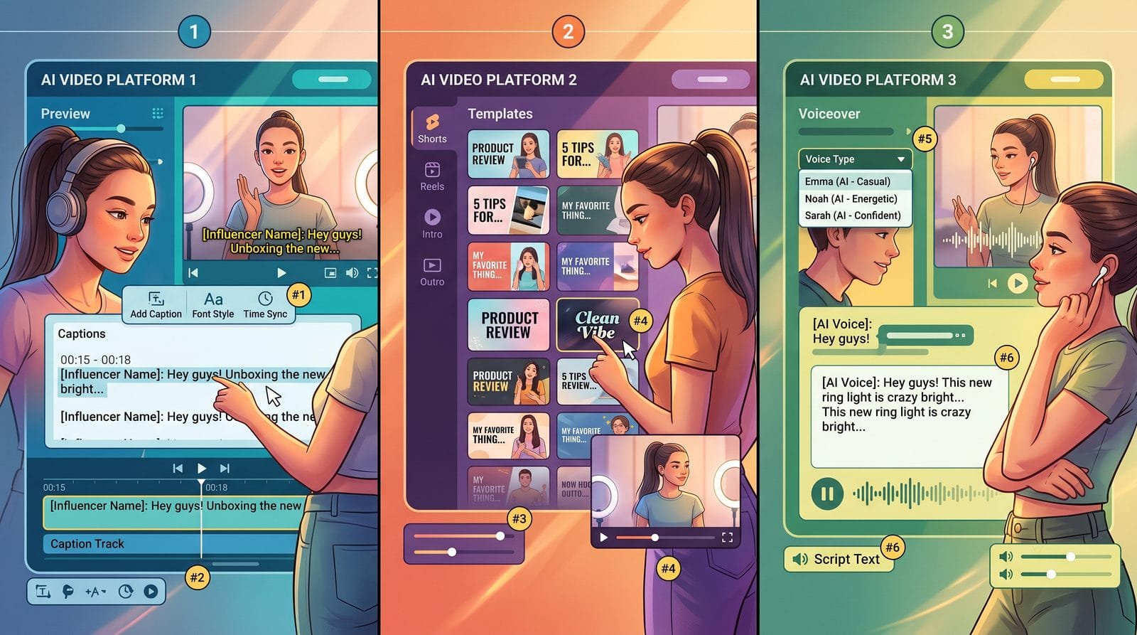 best text to video ai for influencers workflow