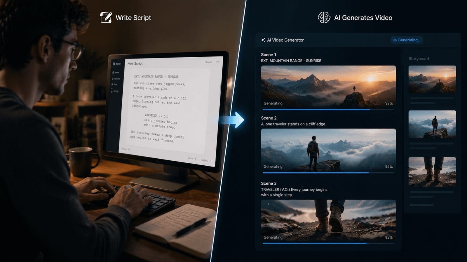midjourney video ai free text to video workflow
